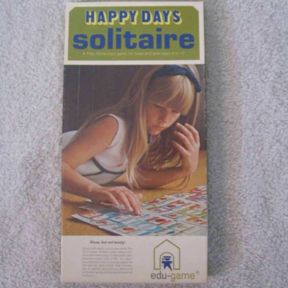 edu-game Happy Days Solitaire